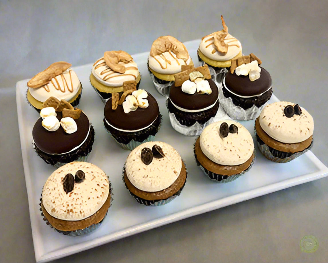 House of Clarendon Fall Cupcake Assortment - 12 count - Dozen