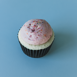 Pink Champagne Cupcake